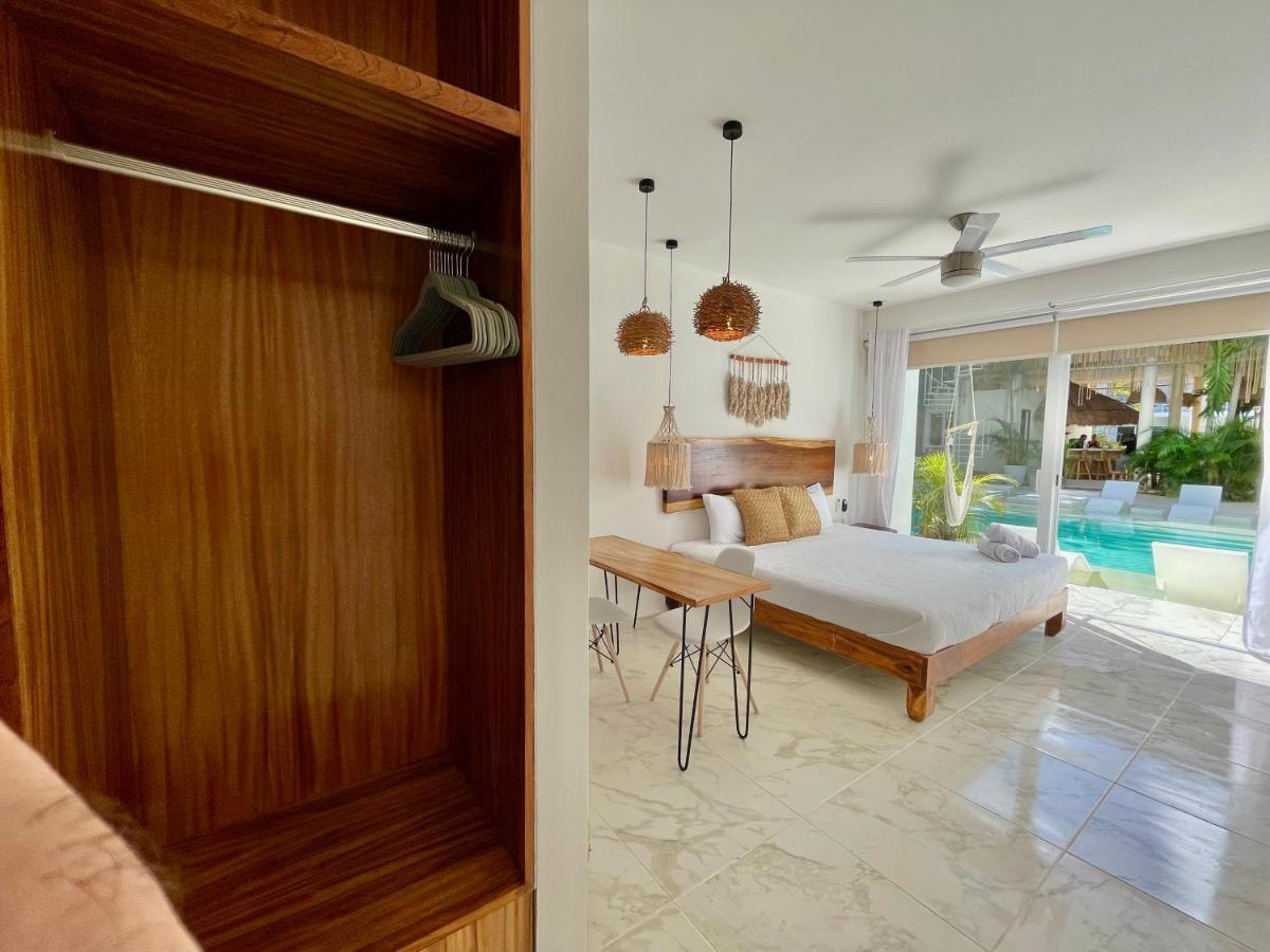 Beautiful Swim-Up Studio With Private Terrace, Pool And Jungle Gym Tulum Extérieur photo