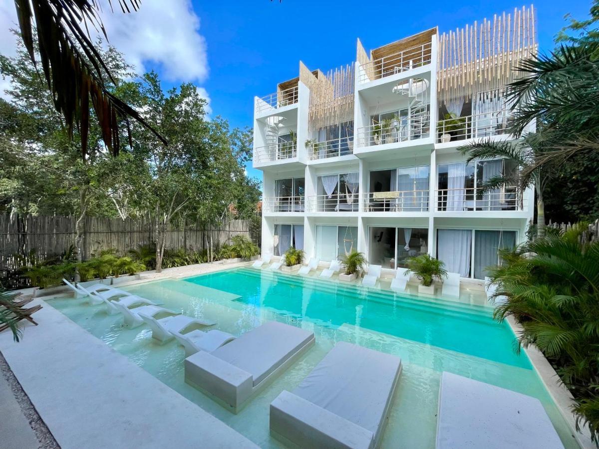 Beautiful Swim-Up Studio With Private Terrace, Pool And Jungle Gym Tulum Extérieur photo
