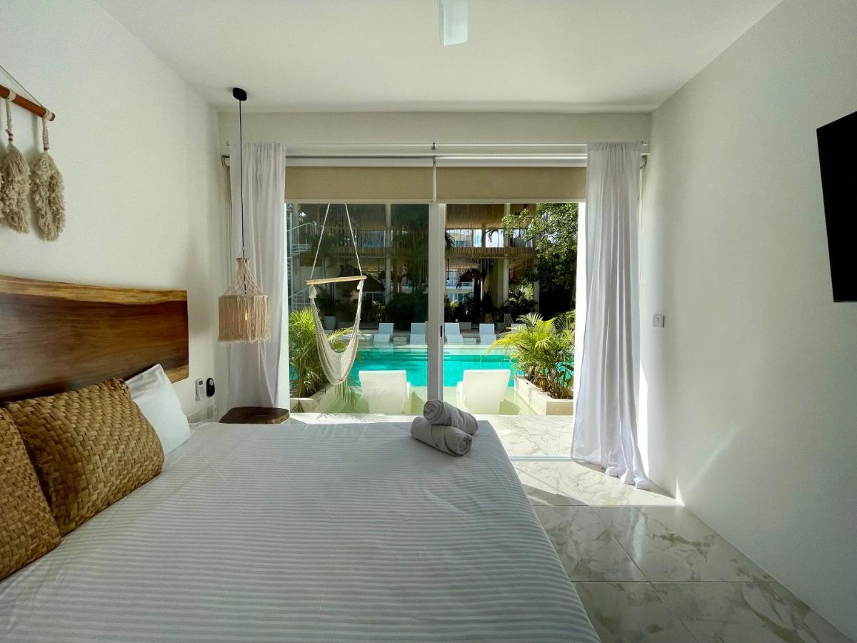Beautiful Swim-Up Studio With Private Terrace, Pool And Jungle Gym Tulum Extérieur photo