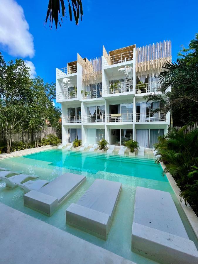 Beautiful Swim-Up Studio With Private Terrace, Pool And Jungle Gym Tulum Extérieur photo