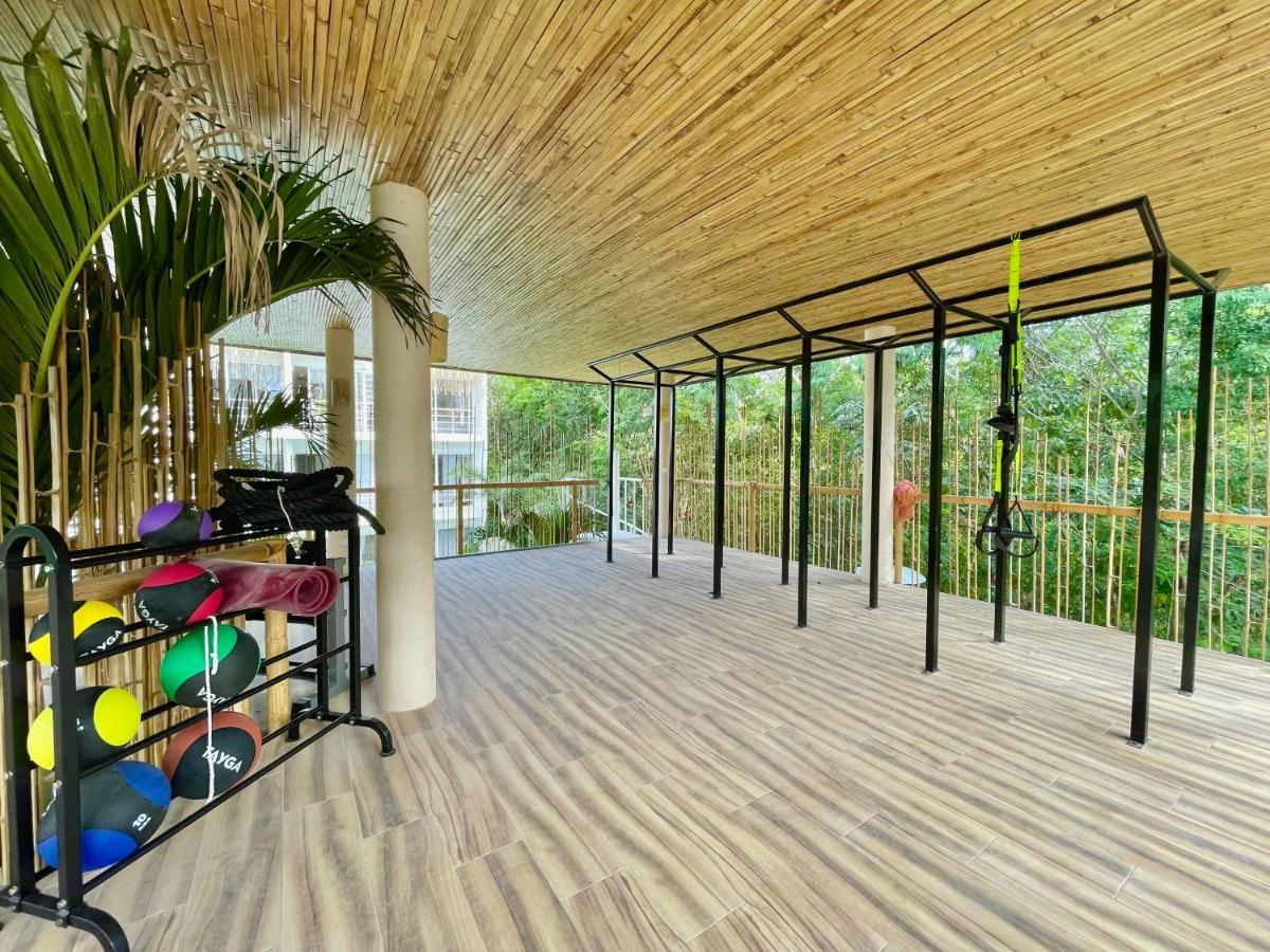 Beautiful Swim-Up Studio With Private Terrace, Pool And Jungle Gym Tulum Extérieur photo