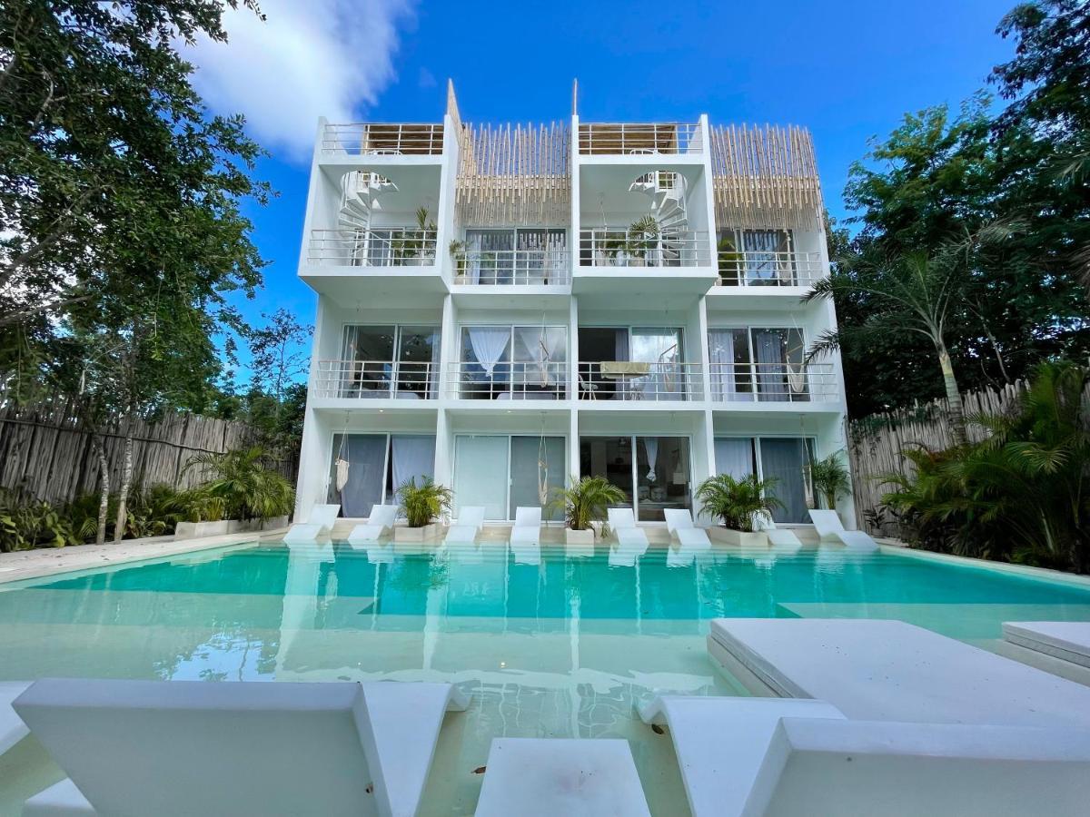 Beautiful Swim-Up Studio With Private Terrace, Pool And Jungle Gym Tulum Extérieur photo