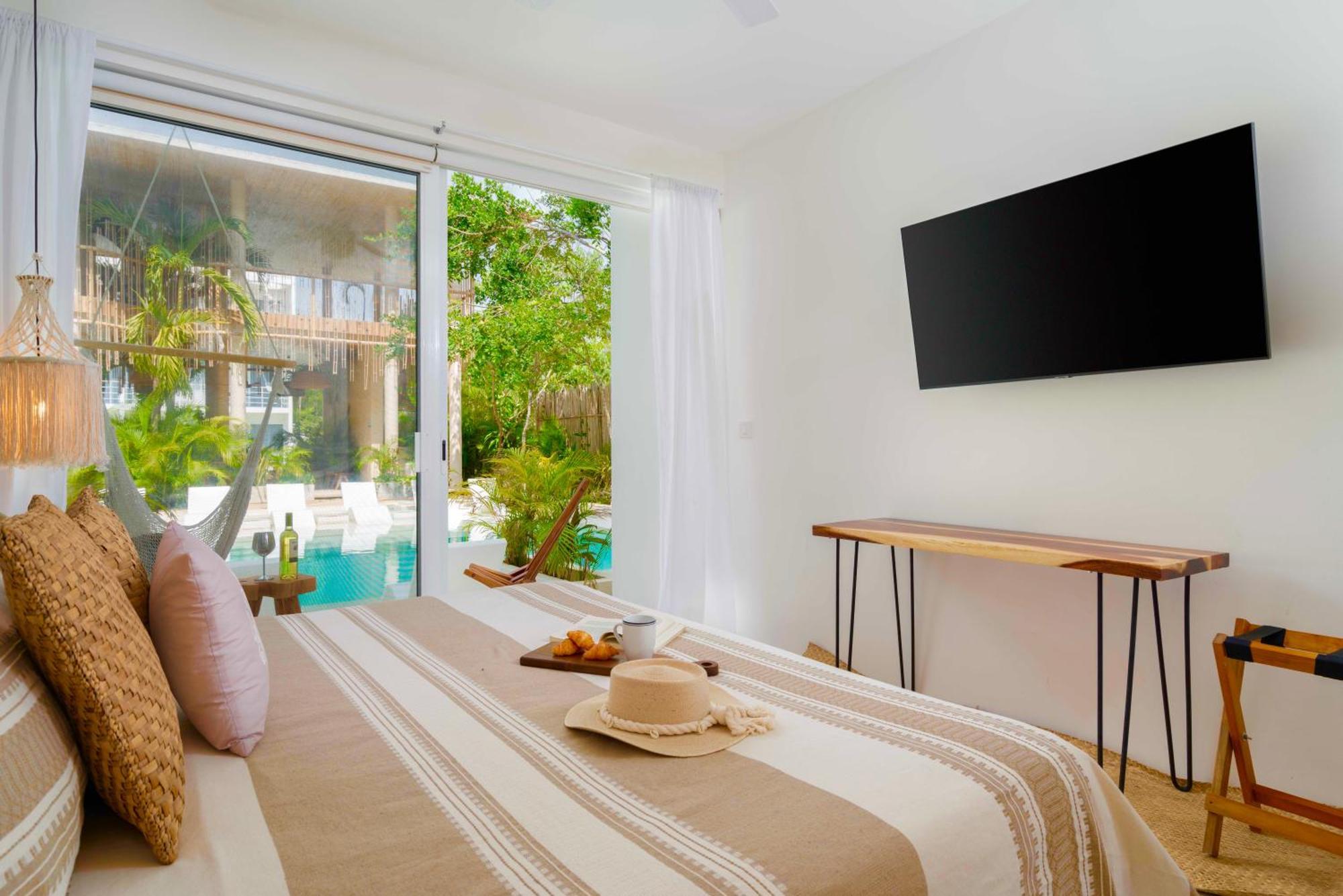 Beautiful Swim-Up Studio With Private Terrace, Pool And Jungle Gym Tulum Extérieur photo